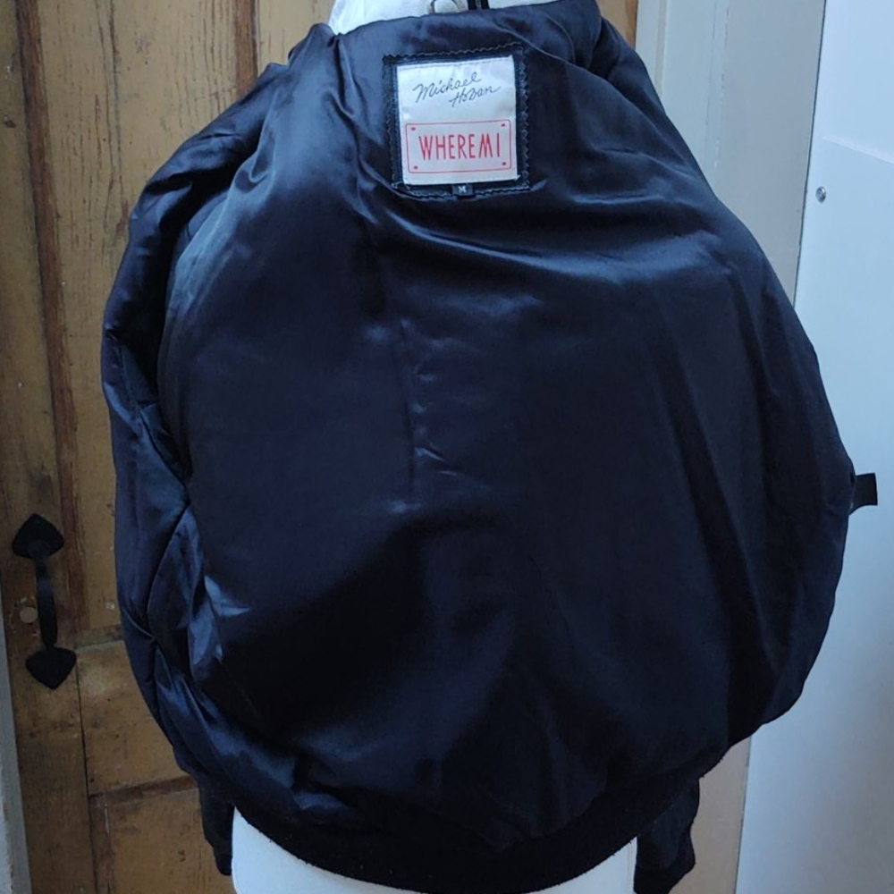 SOLD🌟⭐HP⭐Michael Hoban USA leather jacket - Picture 9 of 11
